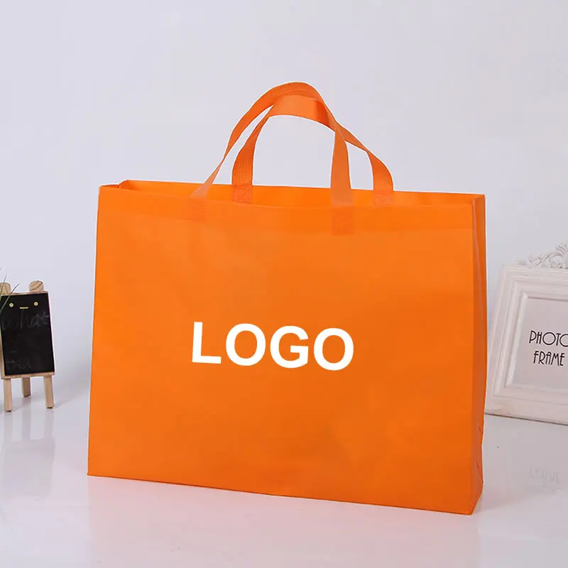US $110.00 Custom high quality Environment Friendly reusable print LOGO shopping gift non woven bag with glossy lamination