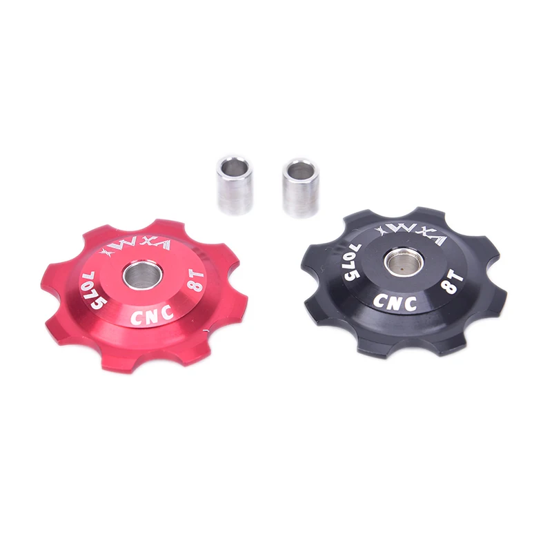 Bicycle Bike Rear Derailleur Pulley Ceramic Bearing 8T Alloy Roller Idler Jockey Wheel Pulley Bike Parts