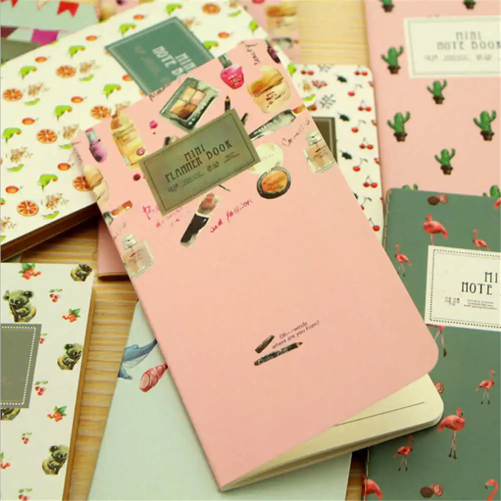 

24 Sheets Cactus Cherry Memo Pad Planner Notebook To Do List Diary Notes PlannerBookmark Diy Stationery Set School Supplies