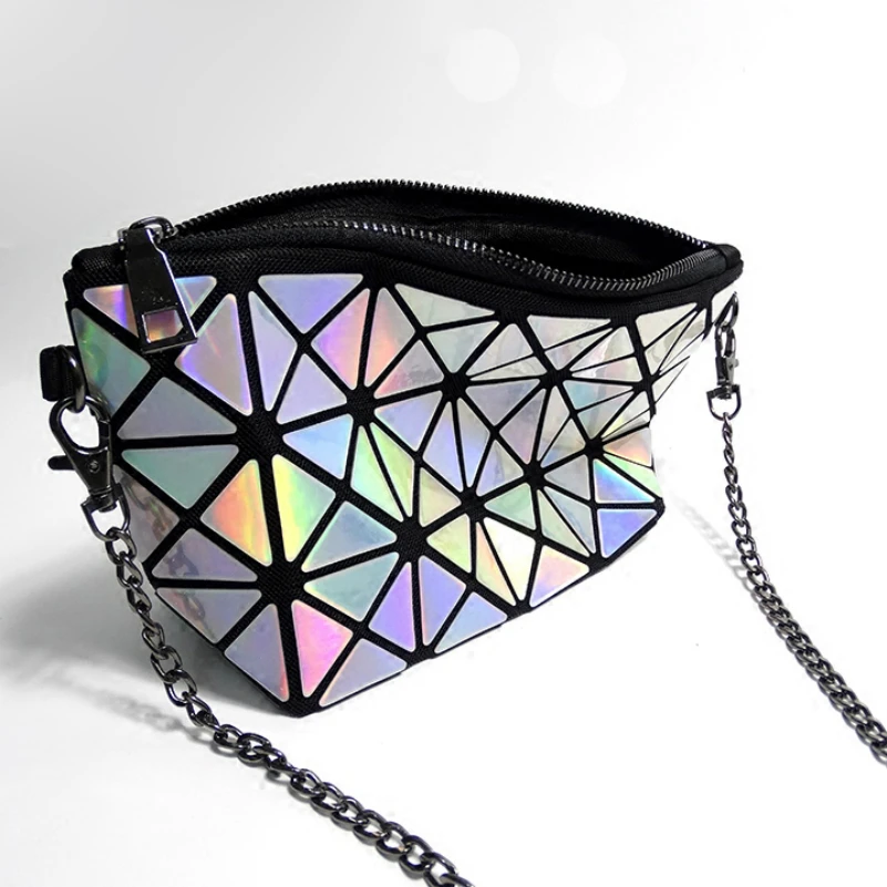 2016 Лазера Женщин Crossbody Сумки Девушки Кожаные Сумки Геометрическая Плед Плечо Сумки Дизайнерские Сумки Bolsa Feminina