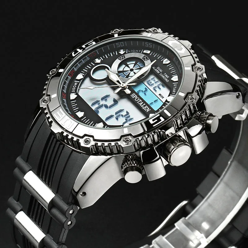 

New Waterproof Watches Men 2018 Top Brand Luxury Sports Watch Digital Wristwatches Clock Male Military Army Watch Meskie Relogio