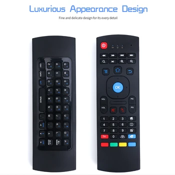 

USB Wireless Flying Mouse Air Mouse2.4G Remote Control Nfrared Setting Multifunctional Mini Keyboard For Smart TV For Samsung LG