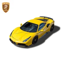 Спойлер из углеродного волокна для заднего крыла багажника, подходит для Ferrari 488 GTB Spider Novitec style