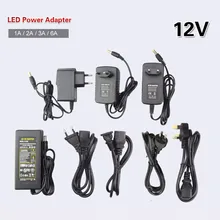 LED Stick DC 12V AC 100-240V 1/2/3/5/6/ 8A Schalter Netzteil EU UNS UK Adapter Beleuchtung Transformatoren Netzteil für LED Streifen(China)