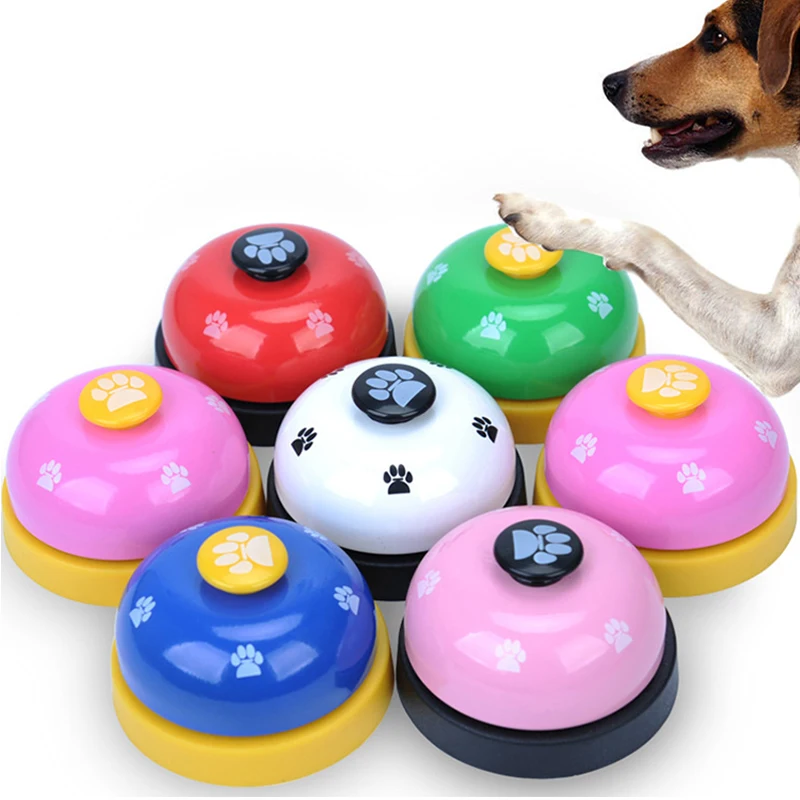 

Original Dog Training Bell Pet Feeding Ringer Educational Toy IQ Training Puppy Call Bell Training Device Dog Training Supplies