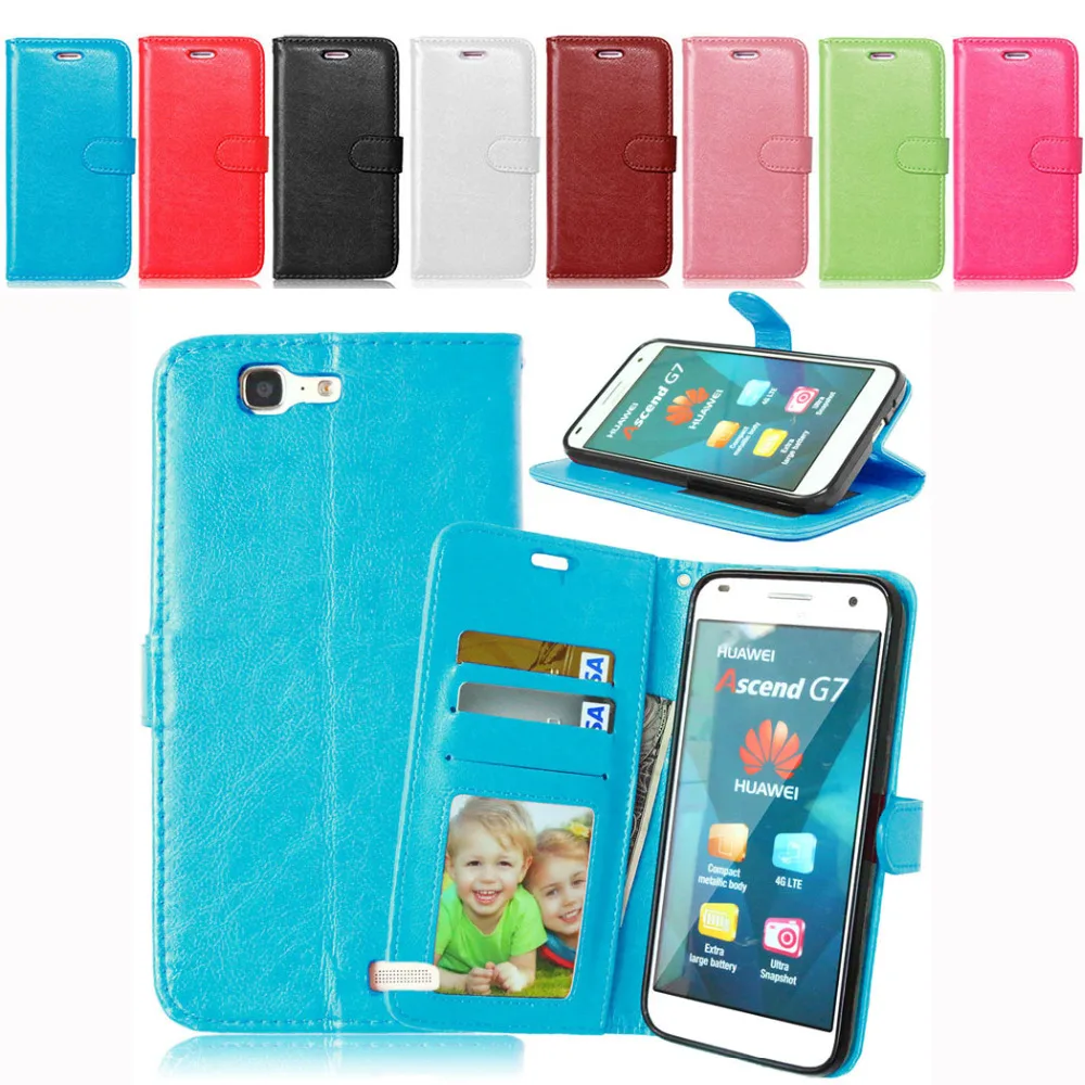 Business & Fashion Flip G7 PU Leather Case For Huawei