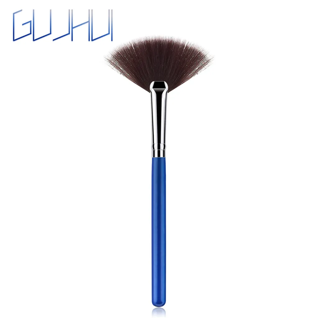 

Fan Shape Beauty Cosmetic Brush Blending Highlighter Contour Face Powder Makeup Blending Beauty Make Up Brush Foundation Powder