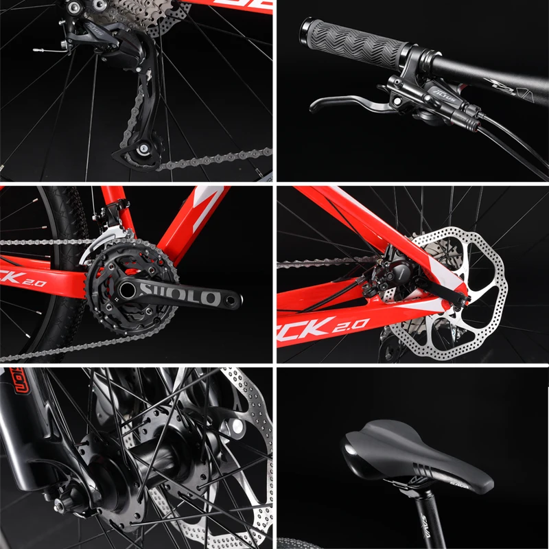 Горный велосипед 29 mtb 29/27 5/26 дюймов карбоновый горный для мужчин с SHIMANO 27 скоростей