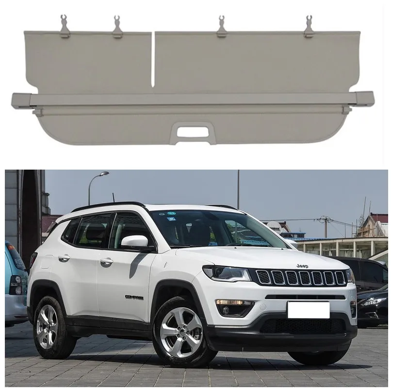 Защитный козырек для Jeep Compass 2017 2018 задний багажник защитный высококачественные