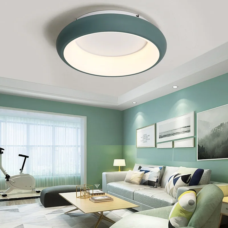 

2019 Simple modern ceiling lamp for living room LED flower lamparas de techo creative acrylic ceiling lighting