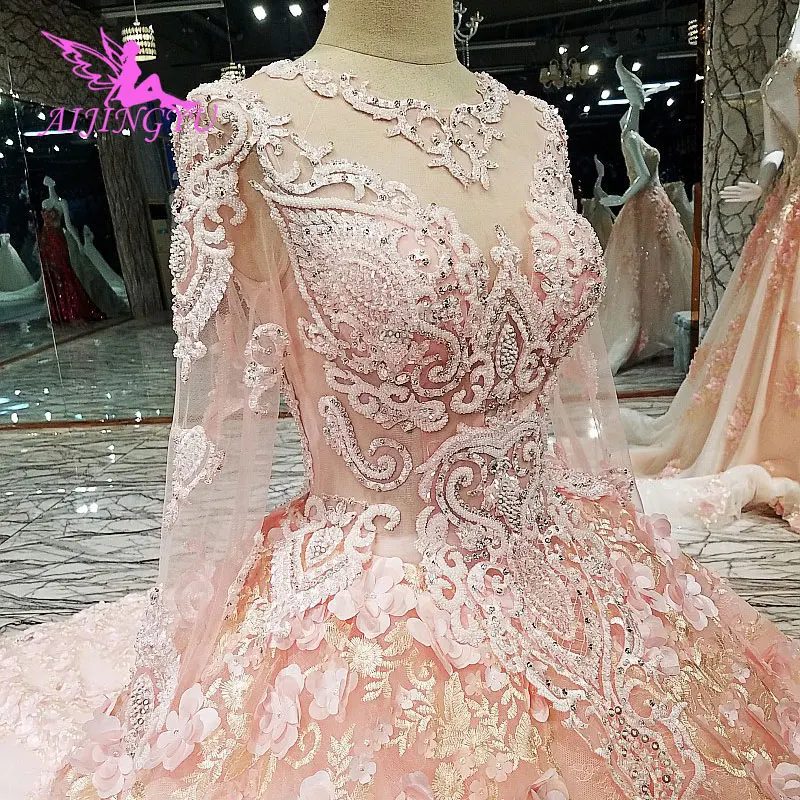AIJINGYU Weddingdress 2021 2020 свадебные платья распродажа индивидуальный дизайн винтажное
