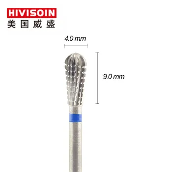 

Straight Edge with Spiral Cut - Standard(1203.040)- ISO176 -Tungsten Carbide Burs - HIVISOIN Carbide Nail Drill Bit&Dental Burs