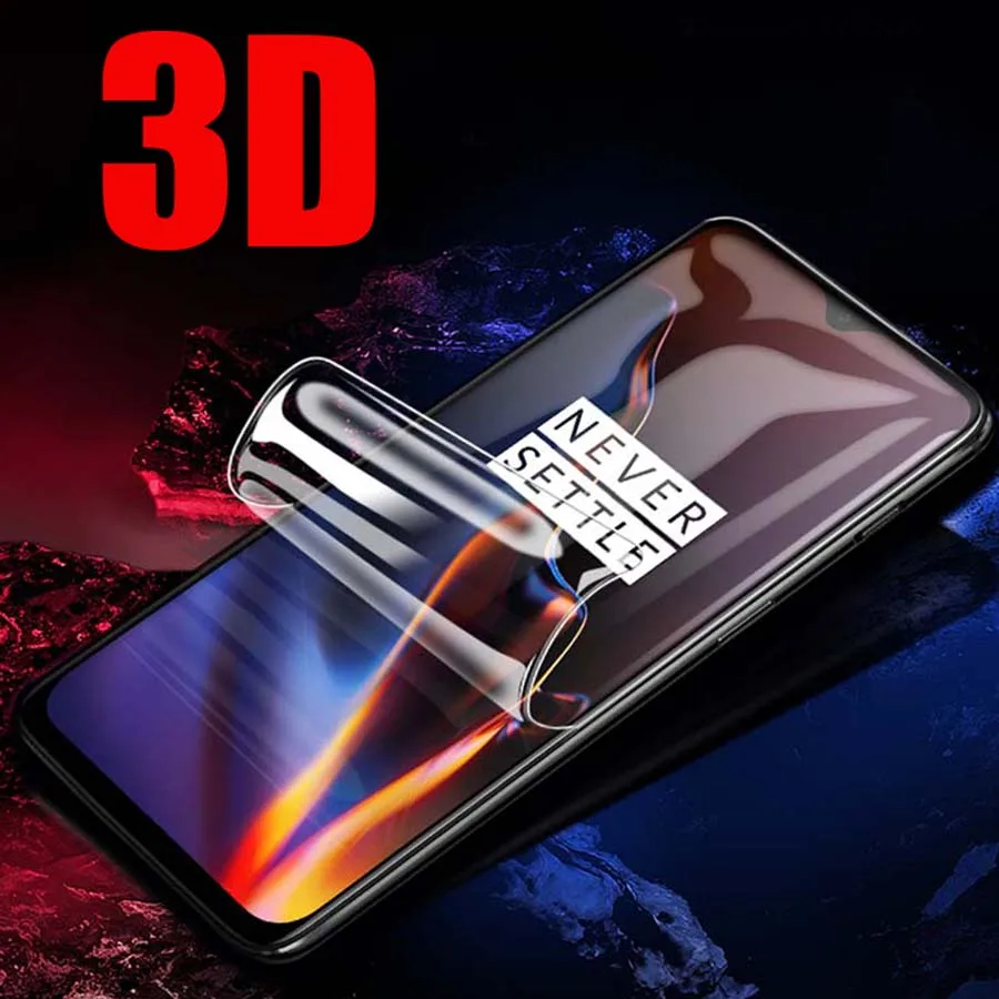 

MANLIFU 3D Full Cover Premium Screen Protector For Oneplus 7 7Pro 6 6T1+6T Clear Front Soft TPU Film For Oneplus 5T 5 3 3T