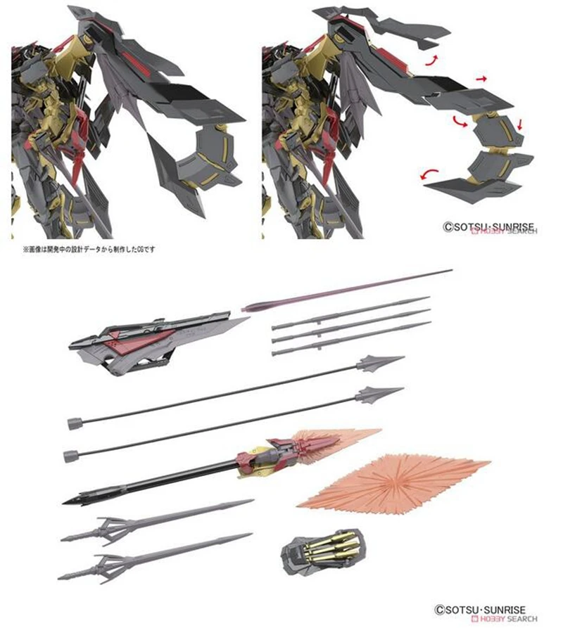 Bandai RG 24 1/144 Золотой ересь смешивать модель Gundam Handsel Черный Подставка для сборки модели фигурки кукол