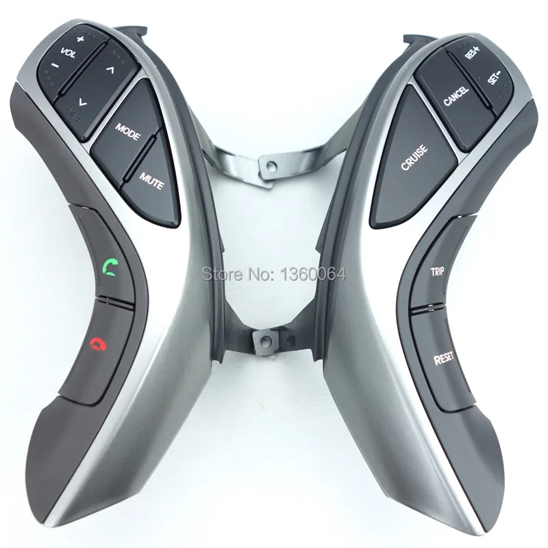 

High quality For 2012 2013 2015 Hyundai Elantra Multifunction Steering wheel button Bluetooth Audio channel and cruise control