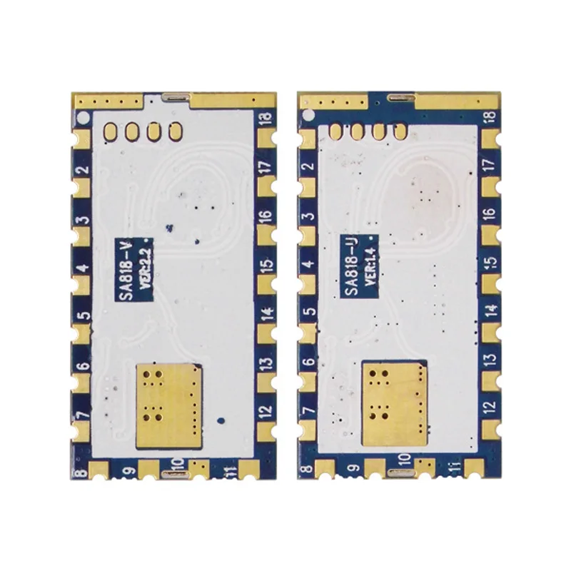 2 шт./лот) SA818-V 134~ 174 МГц(УКВ) 500 mW-1 W 3-5 км высокого-Интегрированный встроенный модуль рации UHF 400-480 МГц или УКВ 134~ 174 МГц