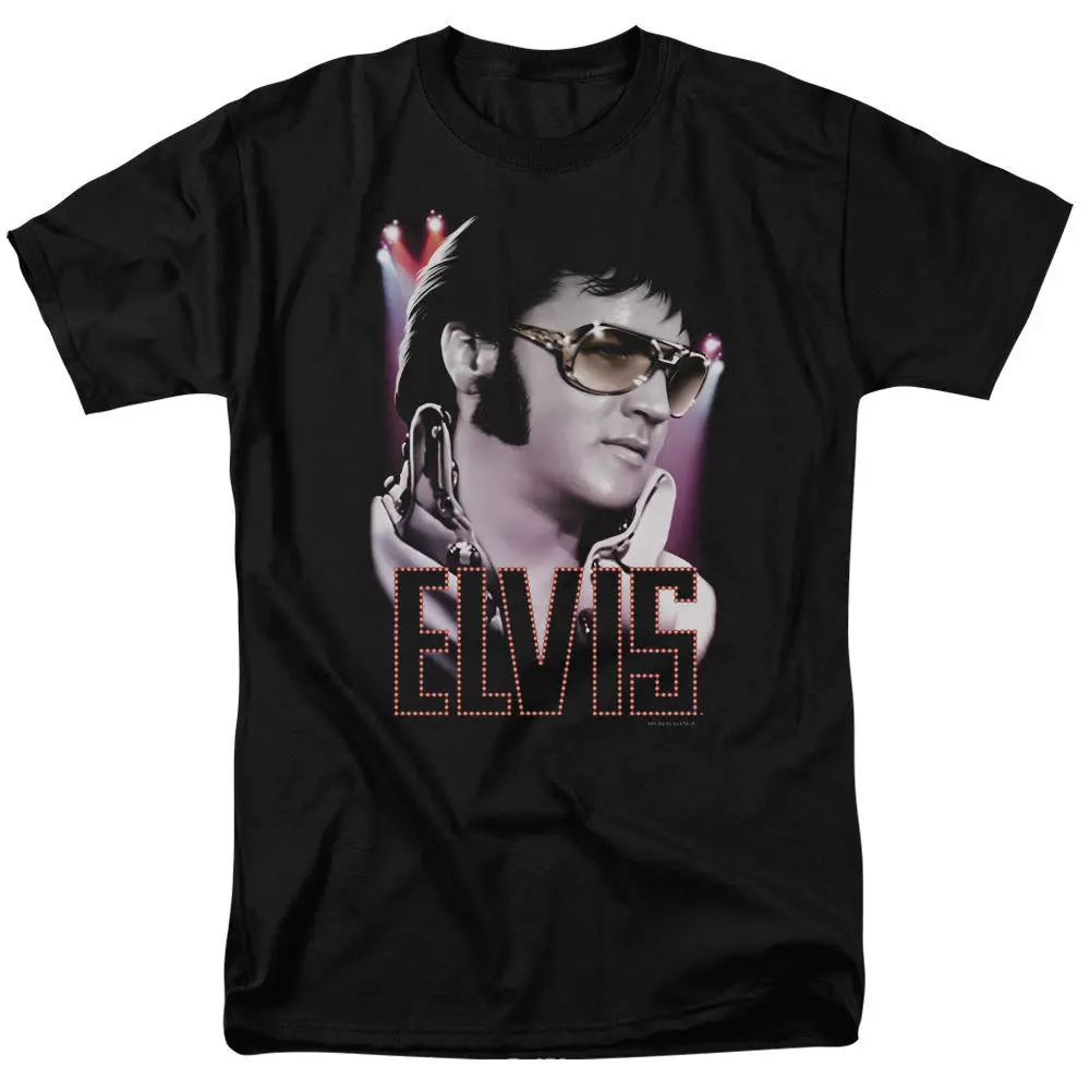 Elvis Presley Star gafas de sol Cordero chuletas imagen con camiseta S - AliExpress