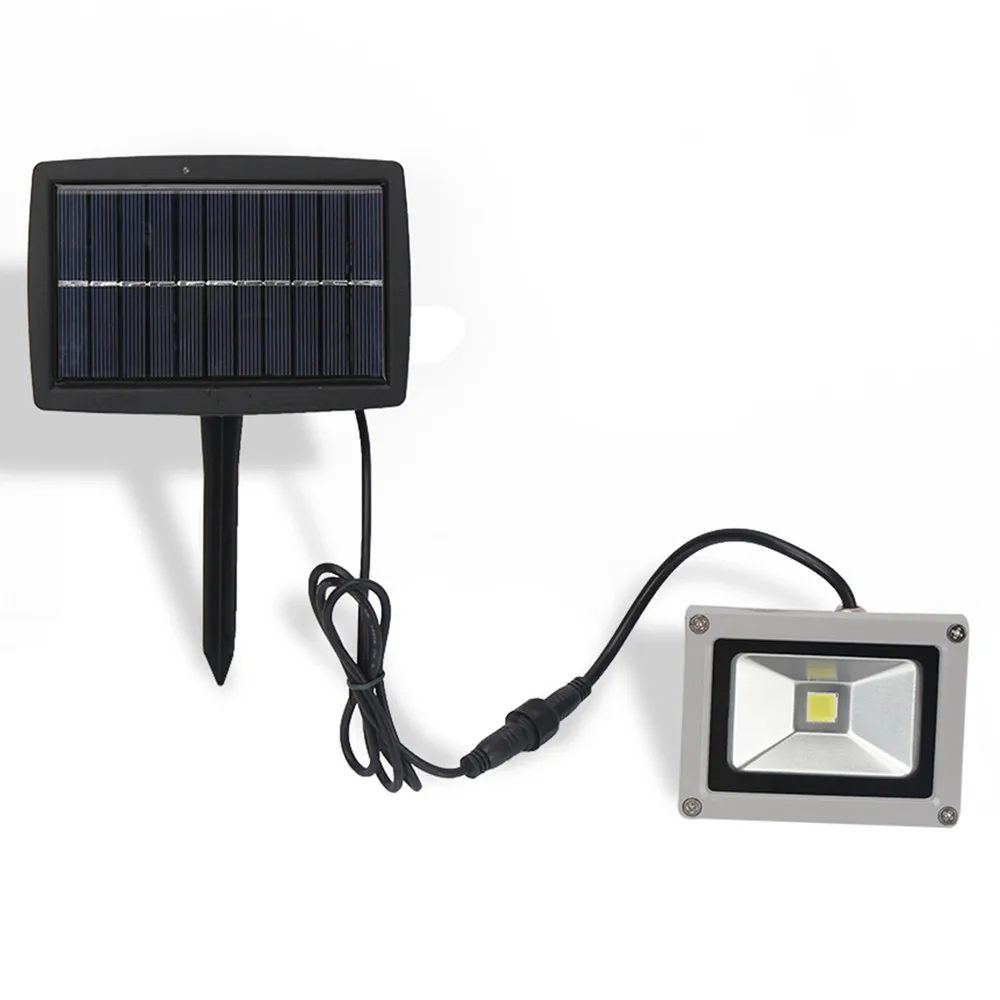 Солнечный Светодиодный прожектор 10 Вт Refletor Точечный светильник наружные водонепроницаемые садовые прожекторы Светодиодный светильник