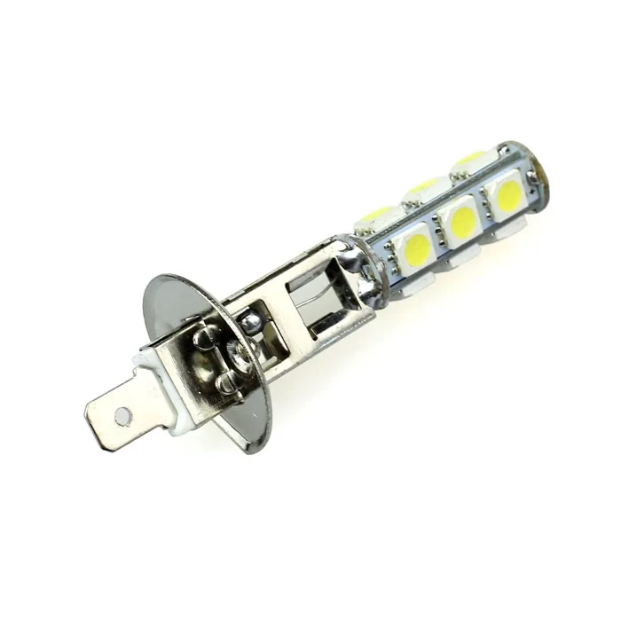 Kongyide Автомобильный свет 2x автомобиль H1 13 SMD 5050 светодиодный белый головной противотуманный фонарь лампа 12 В Автомобильные фары внешний белый свет