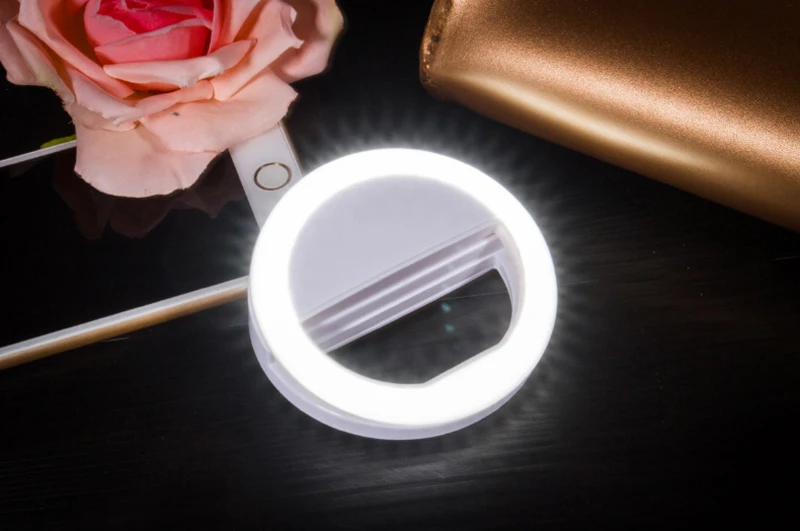 Z50 светодиодная селфи кольцевой вспышка, светящаяся лампа для фотосъемки, самозаполняющаяся лампа для Android iphone