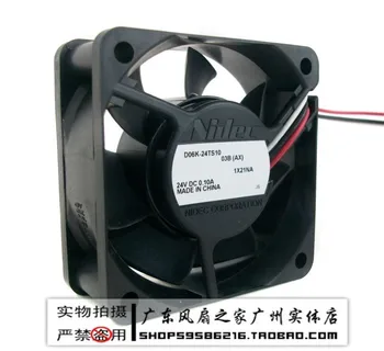 

For Nidec 6025 6cm 24v 0.10a hydraulic bearing frequency converter server fan
