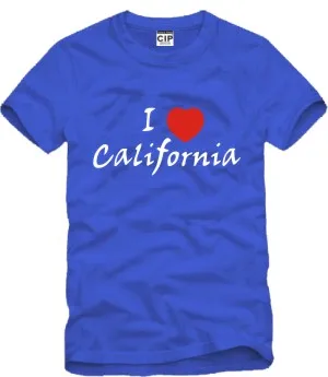 i love california t shirt the heirs