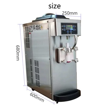

Table top used Italian soft serve ice cream maker with 8L