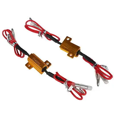 

Load Resistors LED Turn Signals Flash Rate Controllers For ALL MOTORCYCLE