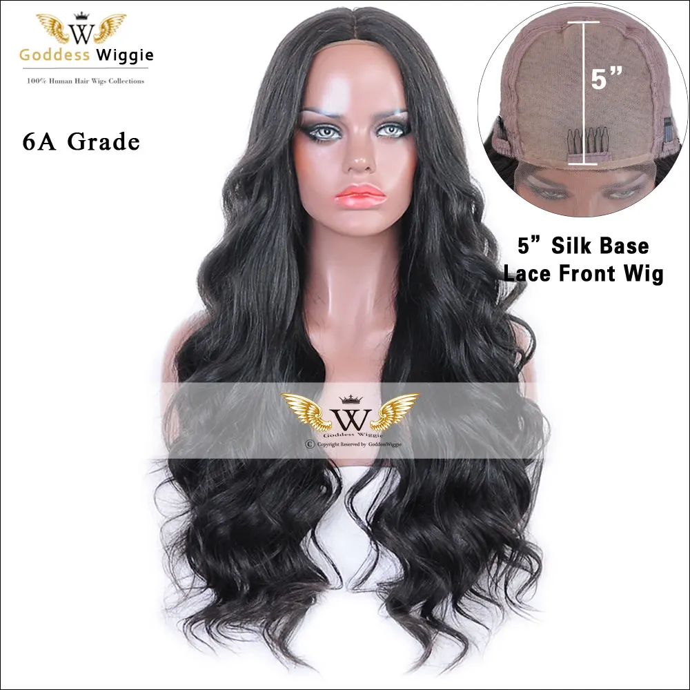 6A Kim Kardashian Hairstyle 200 Density Natural Color Body Wave Lace