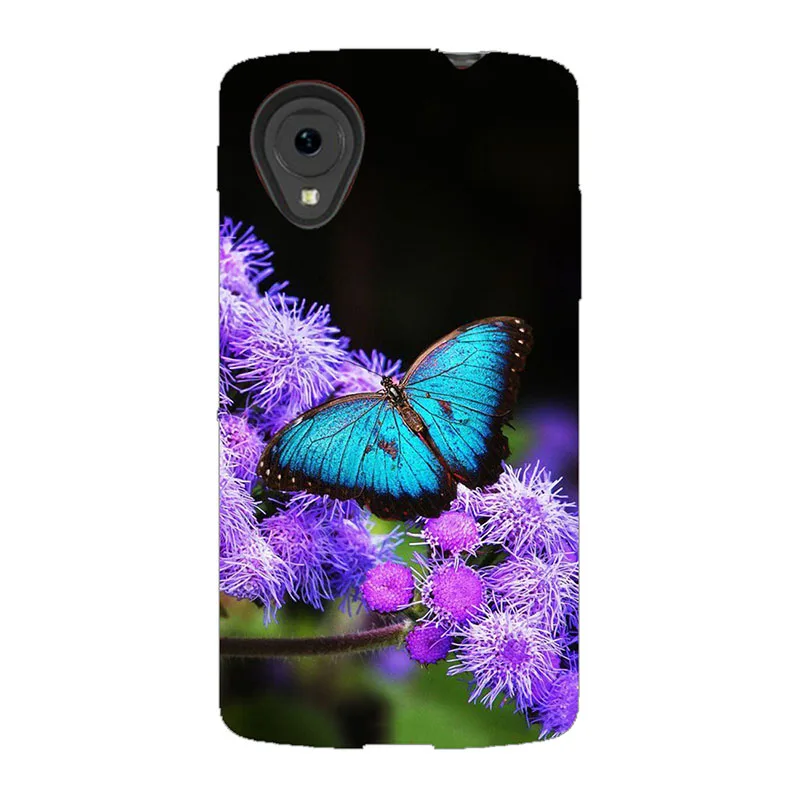 Милый мультяшный Мягкий силиконовый чехол Coque для LG Google Nexus 5 E980 D820 D821 красочный с
