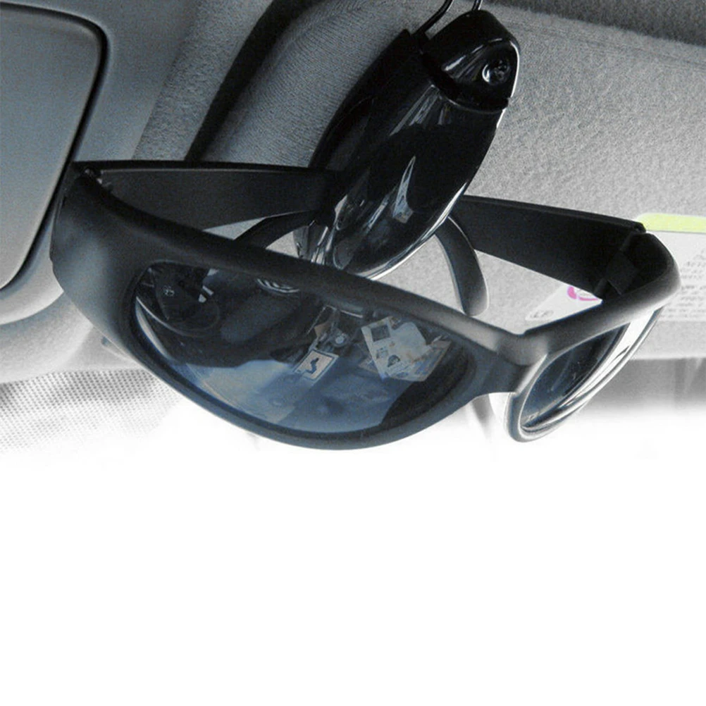 Car Vehicle Sun Visor Sunglasses Eyeglasses Glasses Ticket Holder Clip