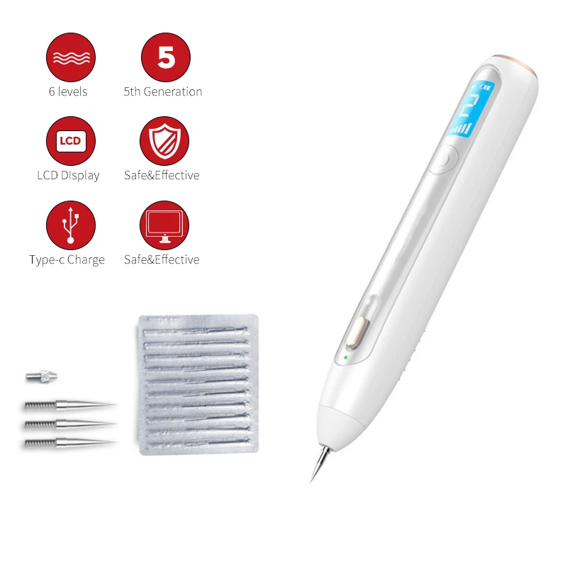 

Beauty feather face freckle spot micro scan machine laser pen beauty instrument remove black dots