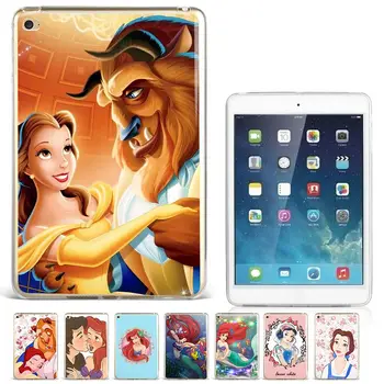 

Cartoon Beautiful Princess Prince Sweet Couple Snow White TPU Silicone Soft Tablet Case Cover For Apple iPad 2 3 4 Generations