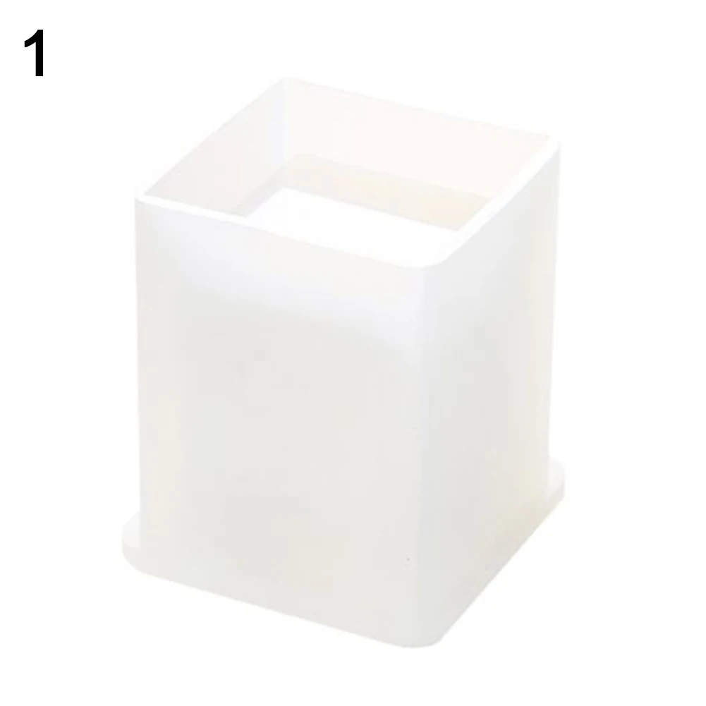 Цилиндр Cuboid силиконовая эпоксидная смола ручка для дизайна ногтей в домашних