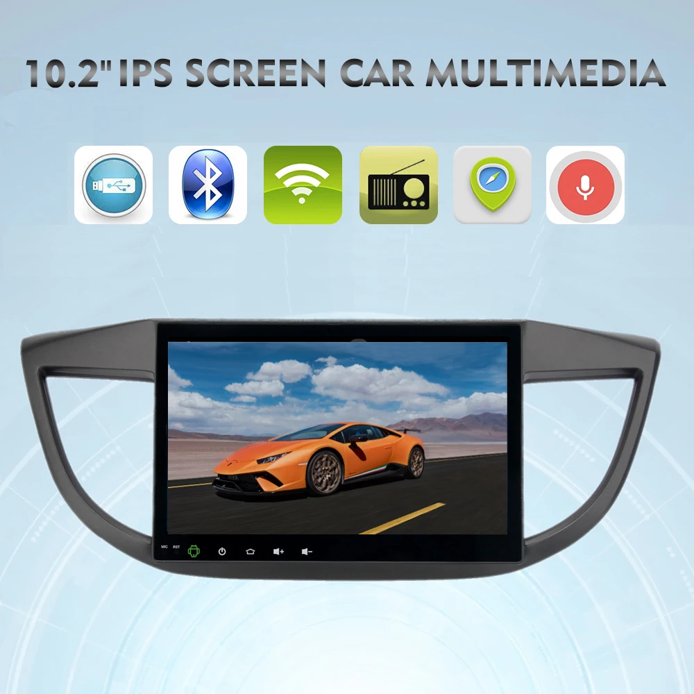 Top 2 din Car Radio GPS Android 9.0 For Honda CRV 2012 2012 2014 2015 CR-V GPS Navigation with 10.2" IPS Screen PX5 4G 32G Octa-Core 0 Top 2 din Car Radio GPS Android 9.0 For Honda CRV 2012 2012 2014 2015 CR-V GPS Navigation with 10.2" IPS Screen PX5 4G 32G Octa-Core 0