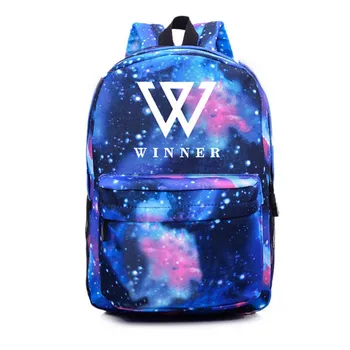 

Youpop WINNER KPOP Album Canvas Bag Starry Pattern Jewelry Admission Package Backpack Cosmetic Bags SJB445