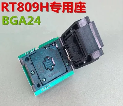 BGA24 поворотный разъем DIP8 Размер 6*8 мм матричный IC АДАПТЕР RT809H / RT809F|adapter ic|ic socketadapter