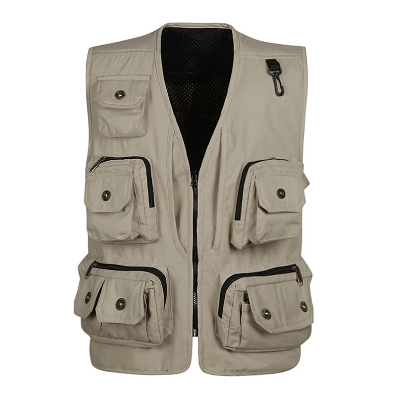 Fashion Tactical Vest for Men Military Clothes Director Photography