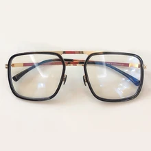 Модные классические большие и маленькие размеры женские очки в квадратной оправе Ретро Мужские Оригинальные прозрачные линзы очки лягушка очки для чтения