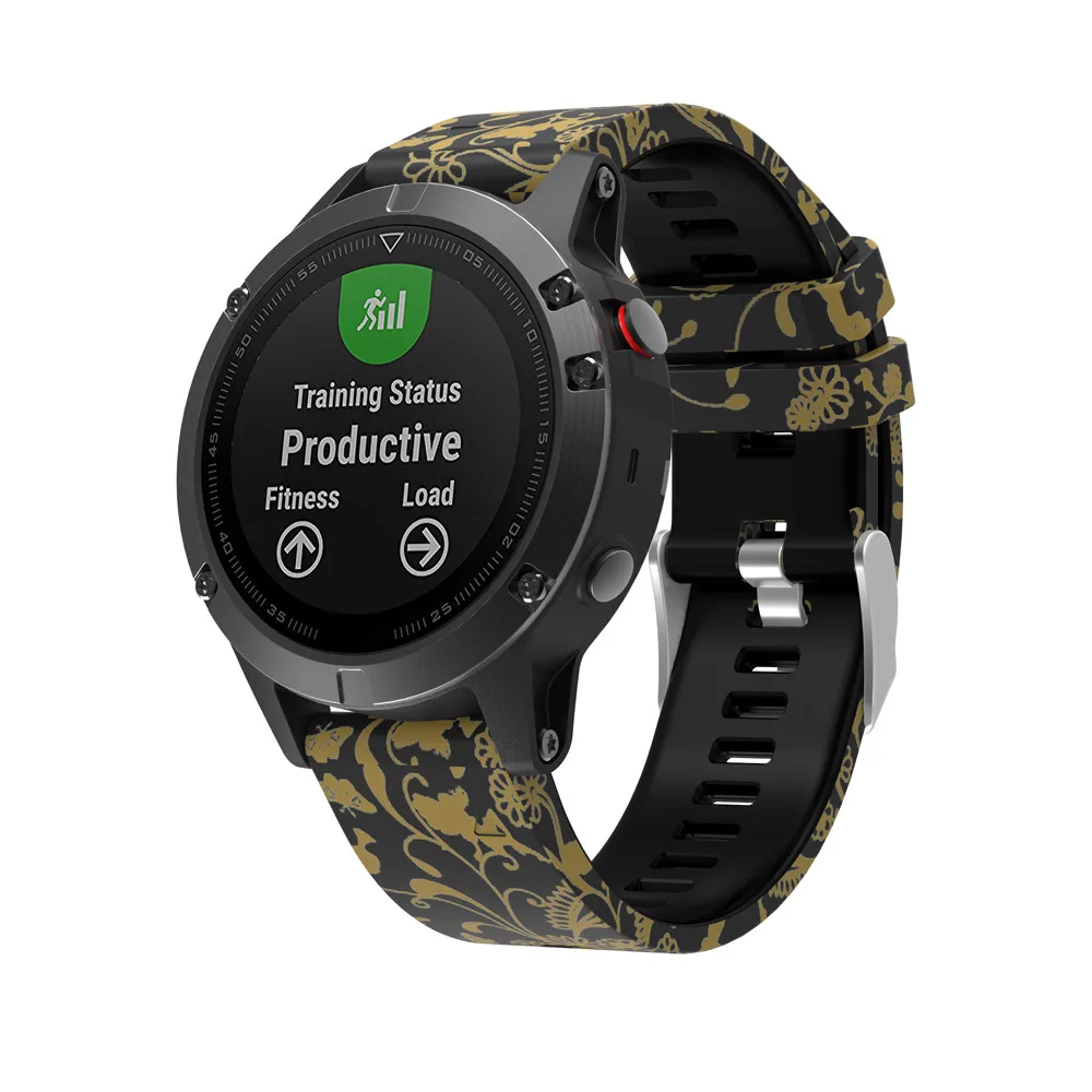 Сменный силиконовый ремешок для наручных часов Garmin Fenix 5, фитнес-браслет для смарт-часов