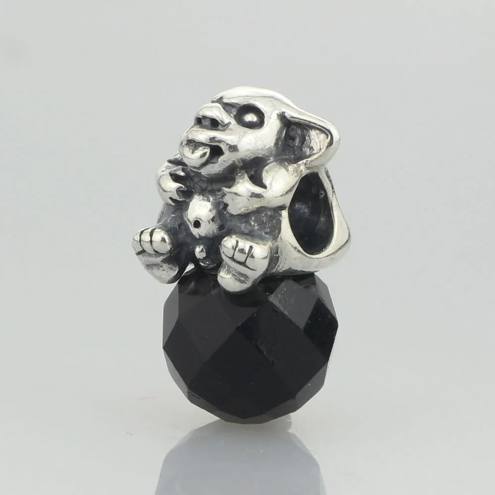  Mistletoe Jewelry Genuine 925 Sterling Silver Baby Troll Charm Bead Fit European Troll 3mm Bracelet