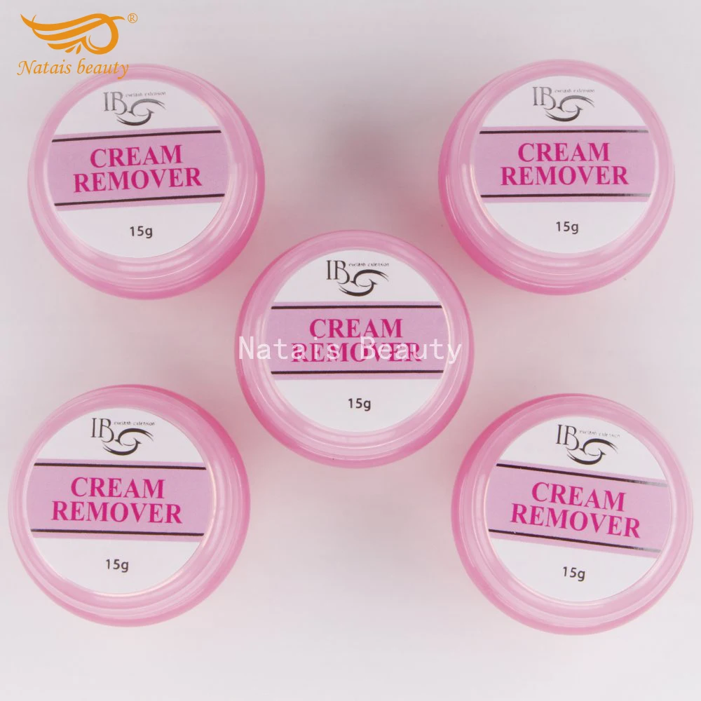 

5pcs/lot I Beauty Eyelash Extension Cream Remover Eyelash Tools 15g Free Shipping
