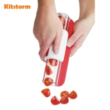 2016 Nueva Fruta máquina de Cortar Tomate Segmentaciones de Uva de Frutas Vegetales Herramientas