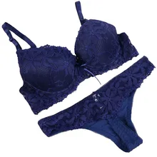 7 цветов Эротическое белье Комплект с бюстгальтером для костюм женский трехточечный ремень кружева ажурные кружева костюм Push Up собрать строка лук Женщины