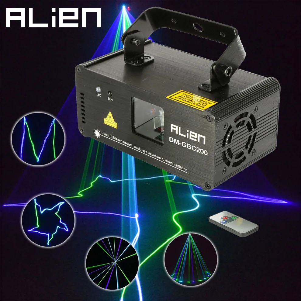 ALIEN Laser Disco Party Lights For Sale DMX Mini Professional Stge