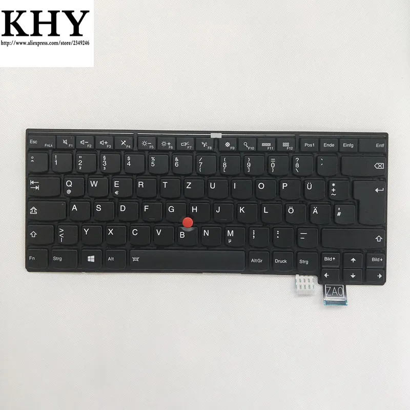 Оригинальная клавиатура подсветки DE GER DO для ThinkPad 13(2nd Gen) New S2 (2nd T460S T470S Series FRU 00PA546