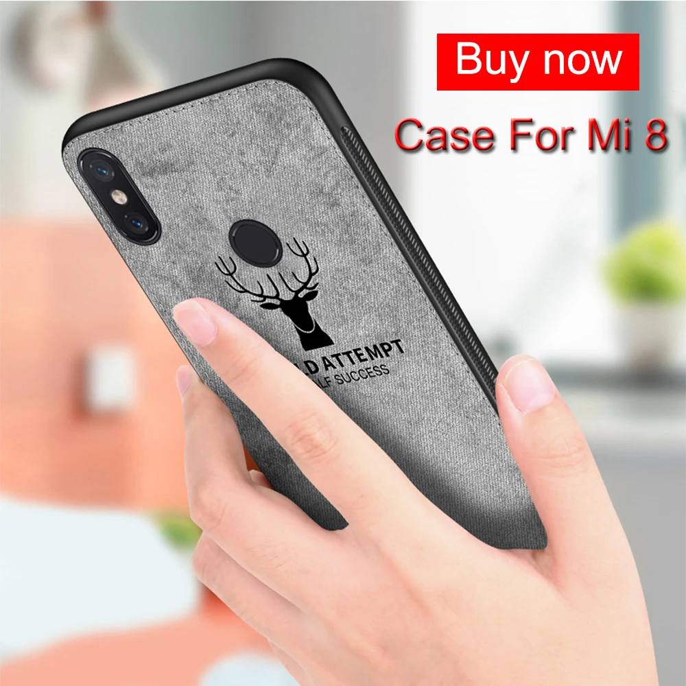 RDCY ткань олень Паттен чехол для телефона xiaomi mi 8 SE Рождество мягкий силиконовый Lite