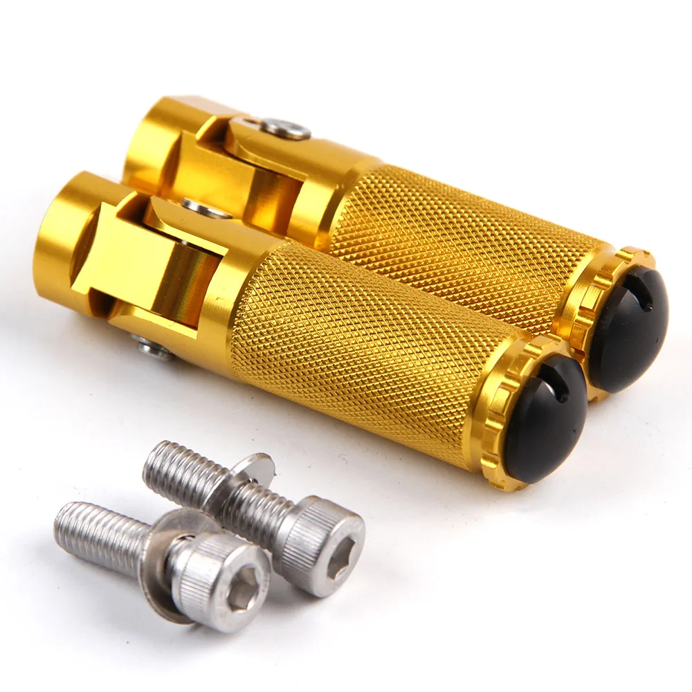 Подставки для ног с ЧПУ мотоцикла складные Yamaha YZF R25 R3 R1 R6 R15 FZ1 FZ8 FZ MT 07 09 25