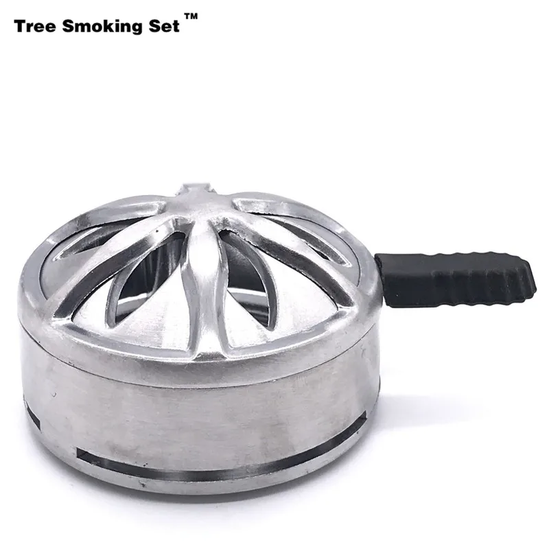 

Double silicone Hookah Charcoal Holder Charcoal Box For Kaloud louts Bowl Accessories Shisha Chicha Narguile Wholesale Gift