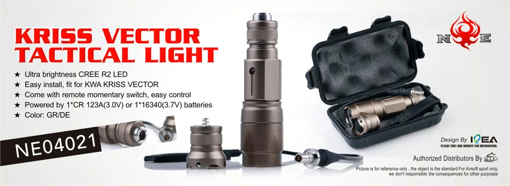 Noite Evolução Arma Caça Tático Airsoft Kriss Pistola Luz 3 Cheap Luzes de armas
